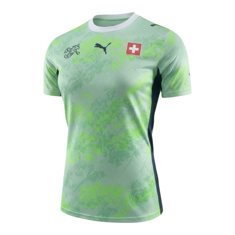 Camisa Seleção Suíça II 26/27 - Torcedor Puma Feminina - Verde