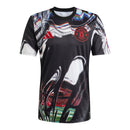 Camisa Manchester United Pré-jogo 25/26 - Torcedor Adidas Masculina - Preta