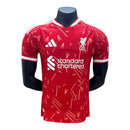 Camisa Liverpool I 26/27 - Jogador Adidas Masculina - Vermelha com detalhes em branco