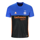Camisa Inter de Milão IV 26/27 - Torcedor Nike ACG Masculina - Azul e preta com detalhes em laranja
