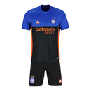 Kit Infantil Inter de Milão IV 26/27 - Nike ACG - Azul e preto com detalhes em laranja