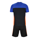 Kit Infantil Inter de Milão IV 26/27 - Nike ACG - Azul e preto com detalhes em laranja
