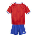 Kit Infantil Seleção Chile I 26/27- Adidas - Vermelho e azul