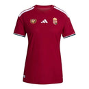 Camisa Seleção Hungria I 26/27 - Torcedor Adidas Feminina - Bordô
