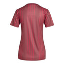 Camisa Arsenal Pré-jogo 25/26 - Torcedor Adidas Feminina - Bordô