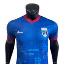 Camisa Seleção Cabo Verde I 26/27 - Jogador Tempo Masculina - Azul