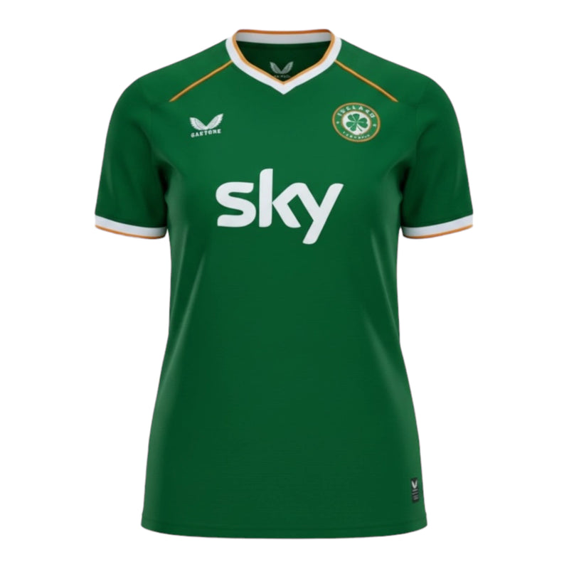 Camisa Seleção Irlanda I 26/27 - Torcedor Castore Feminina - Verde