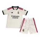 Kit Infantil Real Madrid I 26/27 - Adidas - Branco