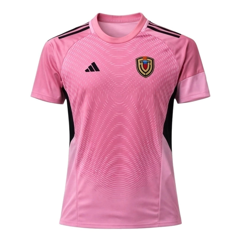 Camisa Seleção Venezuela Goleiro 26/27 - Torcedor Adidas Masculina - Rosa