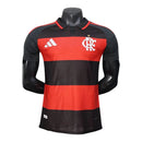 Camisa Flamengo I 26/27 - Jogador Adidas Masculina - Preta e vermelha