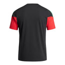 Camisa Seleção Jamaica Treino 26/27 - Torcedor Adidas Masculina - Preta com detalhes em vermelho e amarelo
