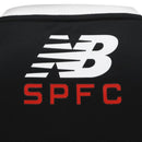Camisa São Paulo Pré-jogo 26/27 - Torcedor New Balance Masculina - Preta com detalhes em vermelho e branco