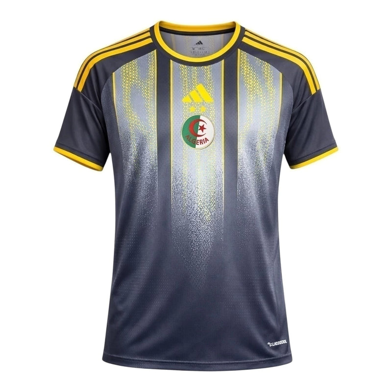 Camisa Seleção Argélia Pré-jogo 26/27 - Torcedor Adidas Masculina - Preta