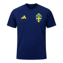 Camisa Seleção Suécia Treino 26/27 - Torcedor Adidas Masculina - Azul