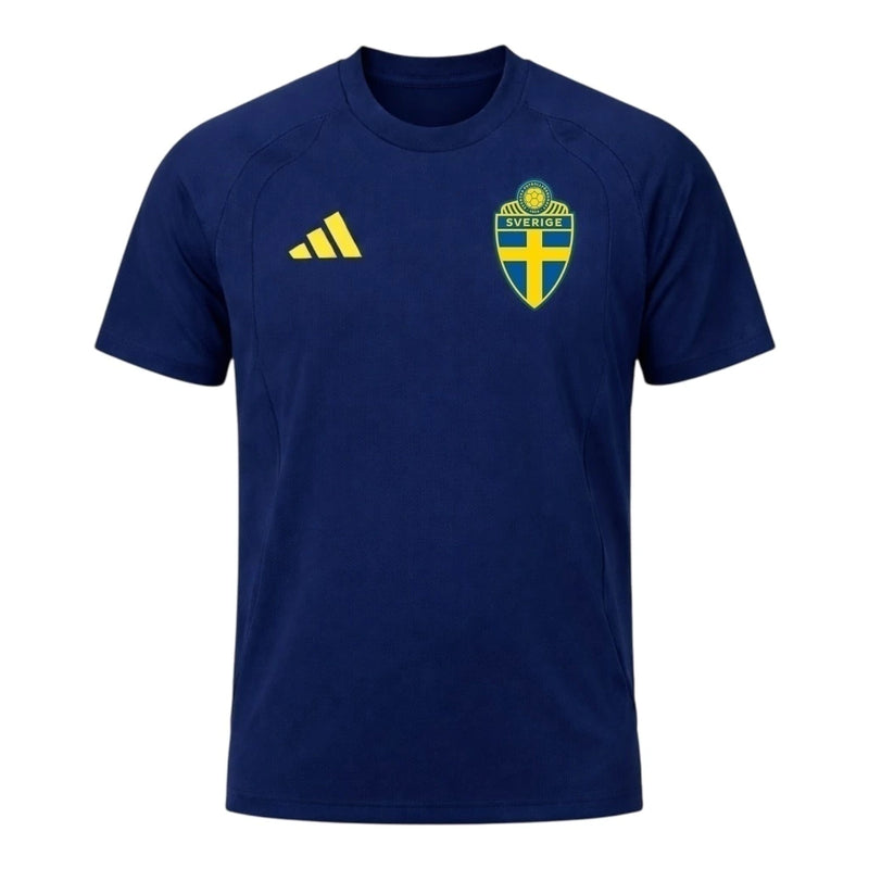 Camisa Seleção Suécia Treino 26/27 - Torcedor Adidas Masculina - Azul