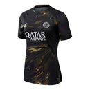 Camisa Paris Saint-Germain Night Edition 25/26 - Torcedor Jordan Feminina - Preta