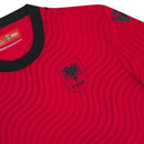 Camisa Seleção Albânia I 26/27 - Torcedor Macron Masculina - Vermelha e preta