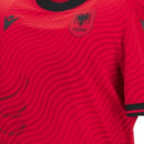 Camisa Seleção Albânia I 26/27 - Torcedor Macron Masculina - Vermelha e preta