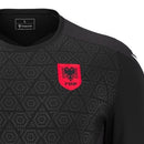 Camisa Seleção Albânia Treino 26/27 - Torcedor Macron Masculina - Preta