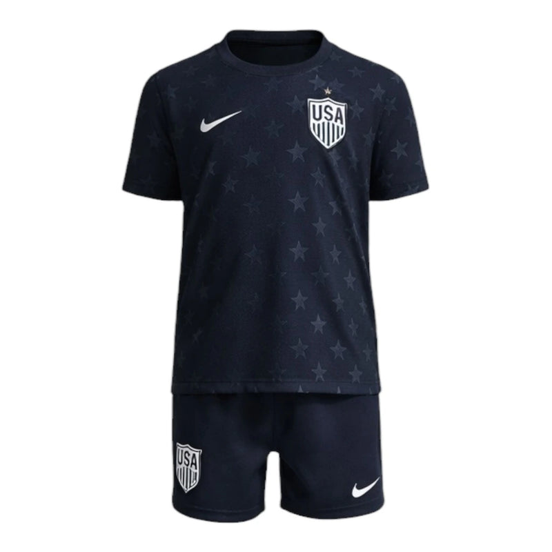 Kit Infantil Seleção Estados Unidos II 26/27- Nike - Preto