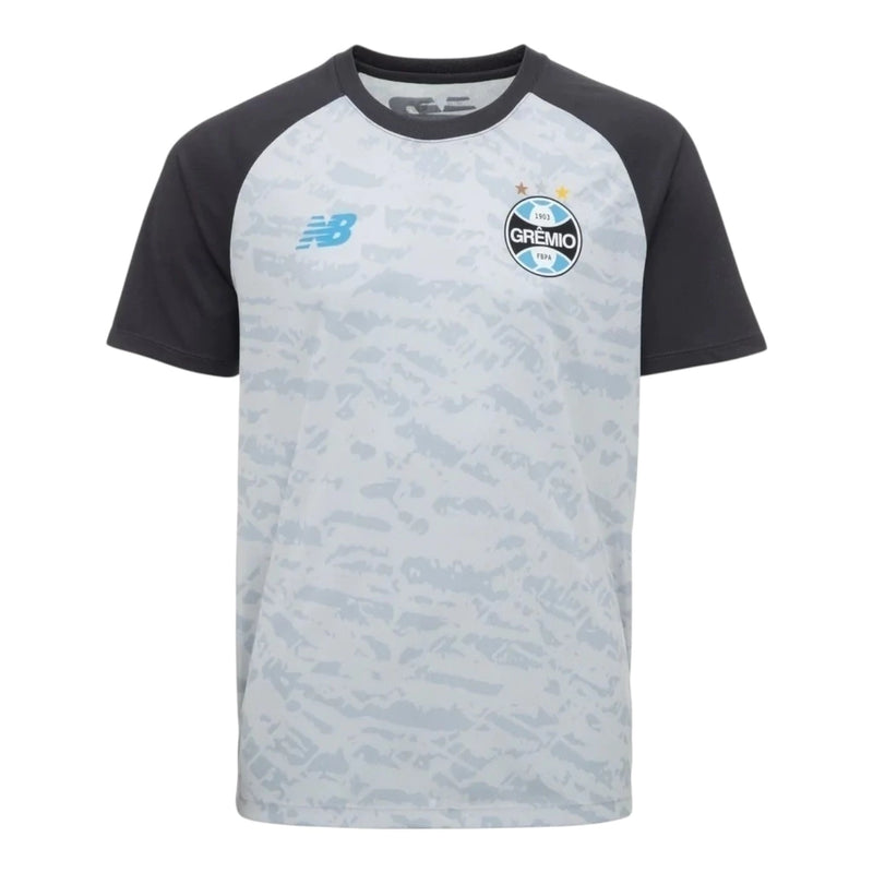 Camisa Grêmio Treino I 26/27 - Torcedor New Balance Masculina - Cinza