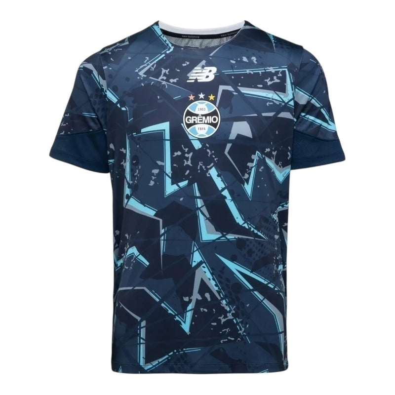Camisa Grêmio Pré-jogo 26/27 - Torcedor New Balance Masculina - Azul