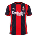 Camisa AC Milan I 26/27 - Torcedor Puma Masculina - Preta e vermelha