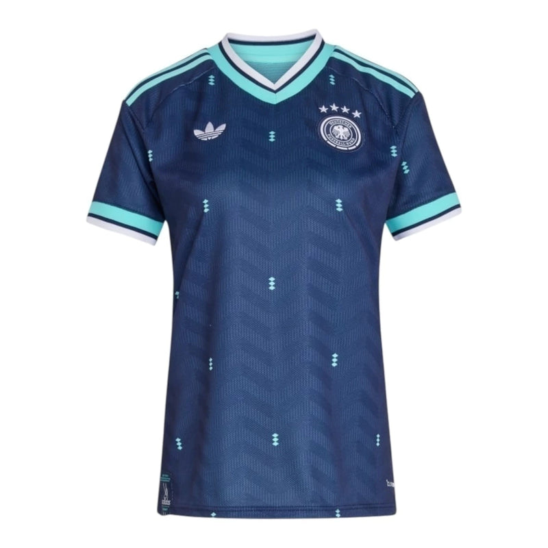 Camisa Seleção Alemanha II 26/27 - Torcedor Adidas Feminina - Azul
