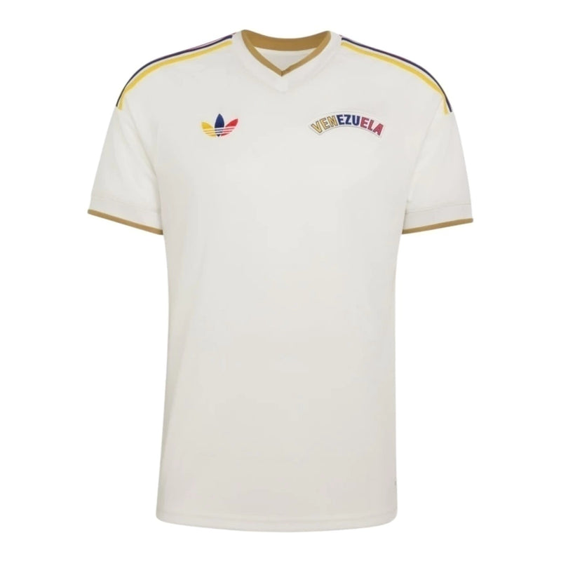 Camisa Seleção Venezuela II 26/27 - Torcedor Adidas Masculina - Bege