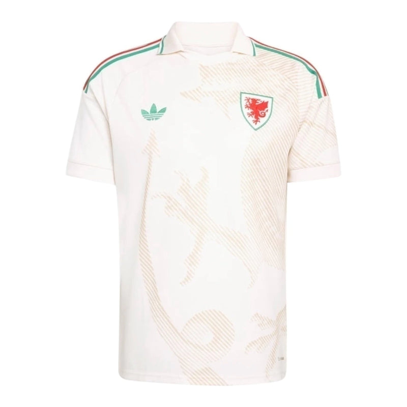 Camisa Selecão País de Gales II 26/27 - Torcedor Adidas Masculina - Bege