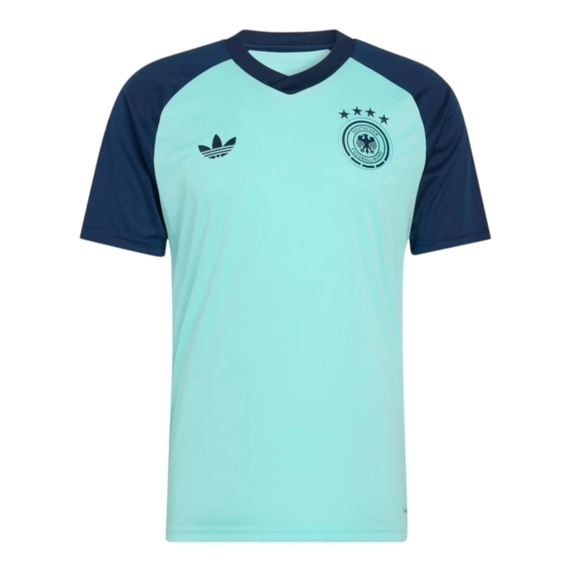 Camisa Seleção Alemanha Pré-jogo II 26/27 - Torcedor Adidas Masculina - Azul