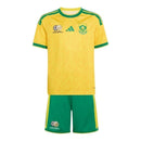 Kit Infantil Seleção África do Sul I 26/27- Adidas - Amarelo e verde