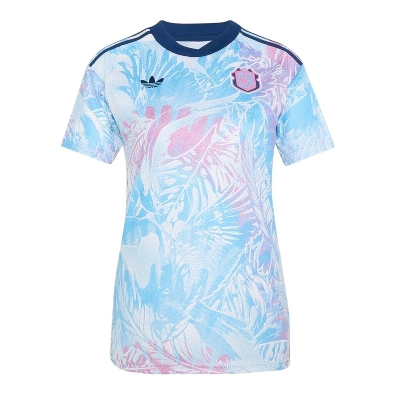 Camisa Seleção Costa Rica II 26/27 - Torcedor Adidas Feminina - Azul