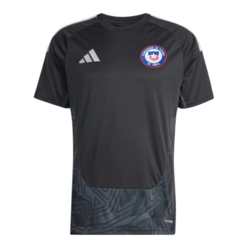 Camisa Seleção Chile Goleiro 26/27 - Torcedor Adidas Masculina - Preta