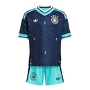 Kit Infantil Seleção Alemanha II 26/27 - Adidas - Azul