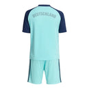 Kit Infantil Seleção Alemanha Pré-jogo 26/27 - Adidas - Azul