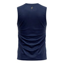 Camisa Regata Seleção Haiti Treino 26/27 - Torcedor Saeta Masculina - Azul e vermelha