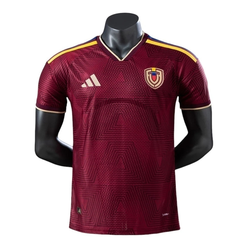 Camisa Seleção Venezuela I 26/27 - Jogador Adidas Masculina - Bordô