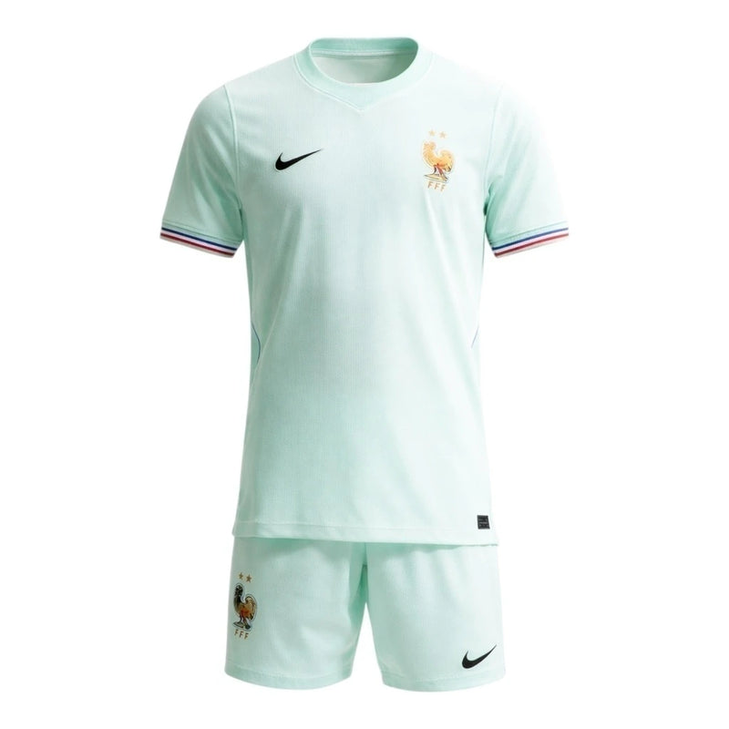 Kit Infantil Seleção França II 26/27 - Nike - Verde