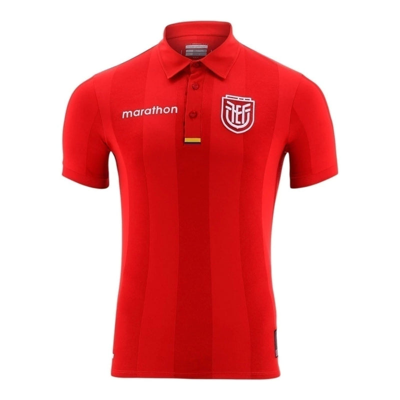 Camisa Seleção Equador Goleiro III 26/27 - Torcedor Marathon Masculina - Vermelha