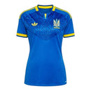 Camisa Seleção Ucrânia II 26/27 - Torcedor Adidas Feminina - Azul
