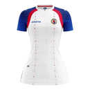 Camisa Seleção Haiti II 25/26 - Torcedor Saeta Feminina - Branca e azul
