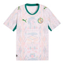 Camisa Seleção Senegal I 26/27 - Torcedor Puma Masculina - Branca com detalhes em vermelho e amarelo e verde