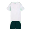 Kit Infantil Seleção Áustria II 26/27 - Puma - Branco e verde