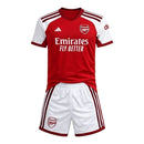 Kit Infantil Arsenal I 26/27 - Adidas - Vermelho e branco