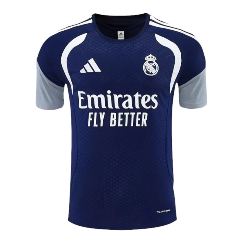 Camisa Real Madrid Treino 26/27 - Torcedor Adidas Masculina - Azul