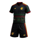 Kit Infantil Seleção Jamaica II 26/27 - Adidas - Preto