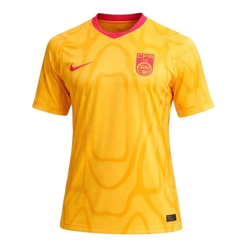 Camisa Seleção China II 26/27 - Torcedor Nike Masculina - Amarela