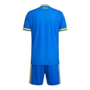 Kit Infantil Seleção Ucrânia II 26/27 - Adidas - Azul