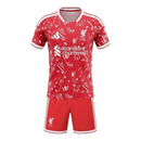 Kit Infantil Liverpool I 26/27 - Adidas - Vermelho
